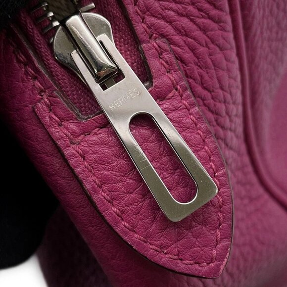 HERMES Victoria Elan Size 38 Taurillon Clemence Tosca - Picture 12 of 16